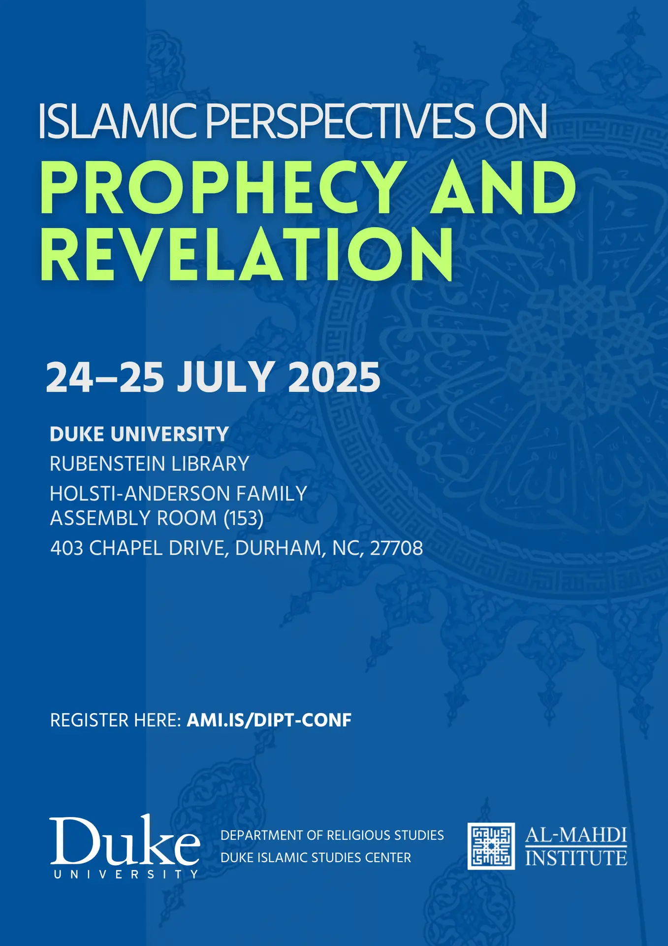Duke University Poster 2