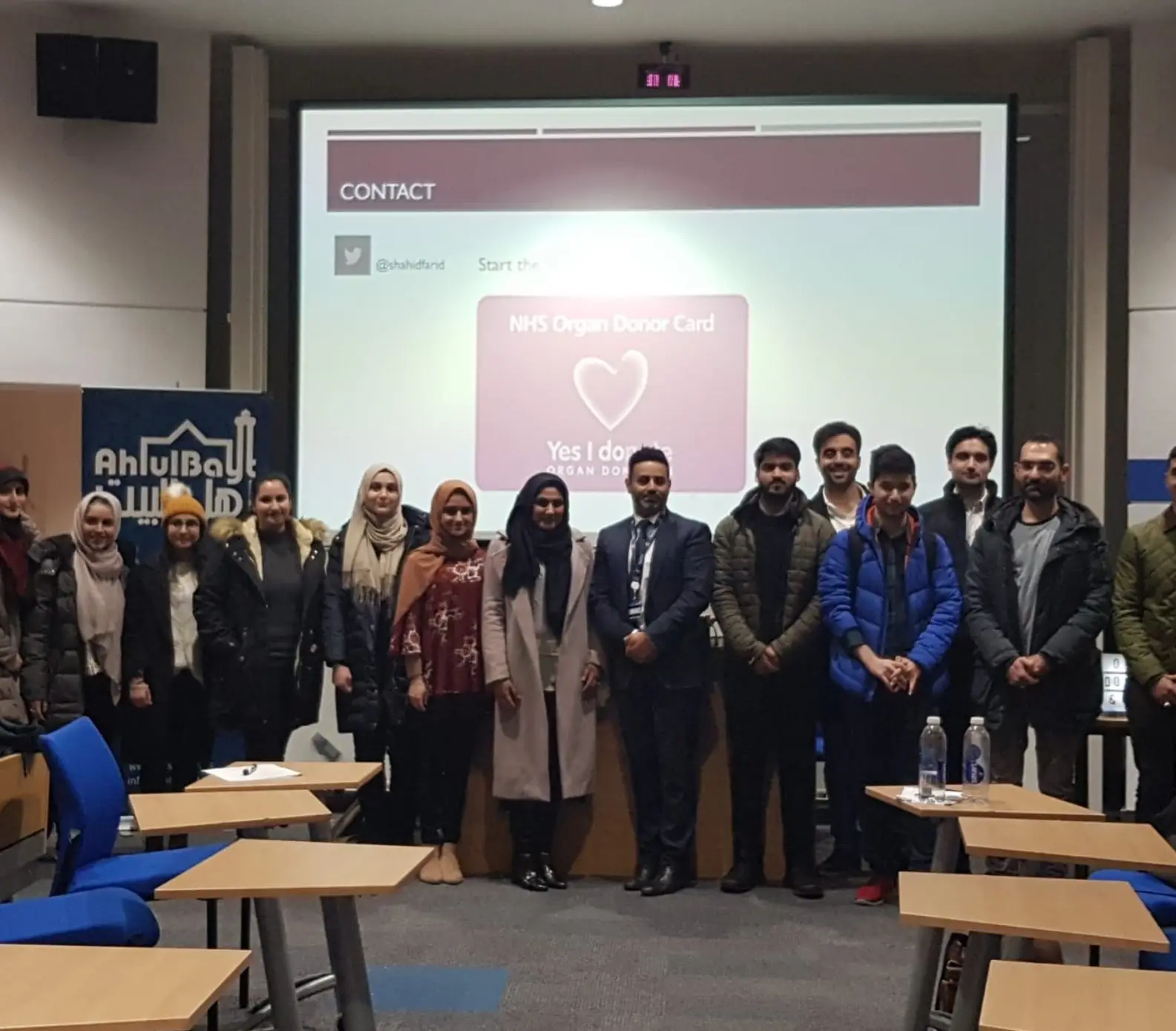 Mahdiyah Abdulhussain presents on Organ Donation and Islam