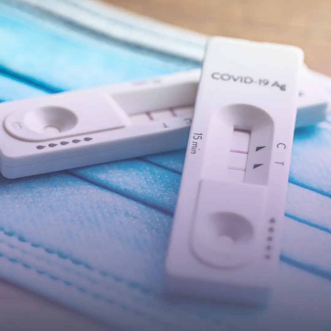 Does taking a lateral flow test or PCR test for COVID-19 invalidate the fast?